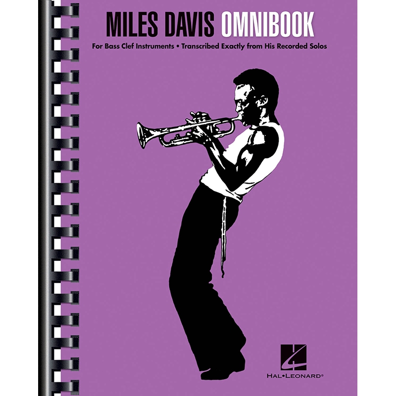 Miles Davis Omnibook - Bass Clef마일즈 데이비스 옴니북 - 낮은음자리표[00122268]