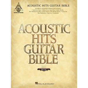 (할인) Acoustic Hits Guitar Bible어쿠스틱 히트 기타 바이블: 타브 악보집[00691094]