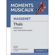 마스네 타이스의 명상곡 첼로와 피아노 악보 EMB 부다페스트 Massenet [50510926]