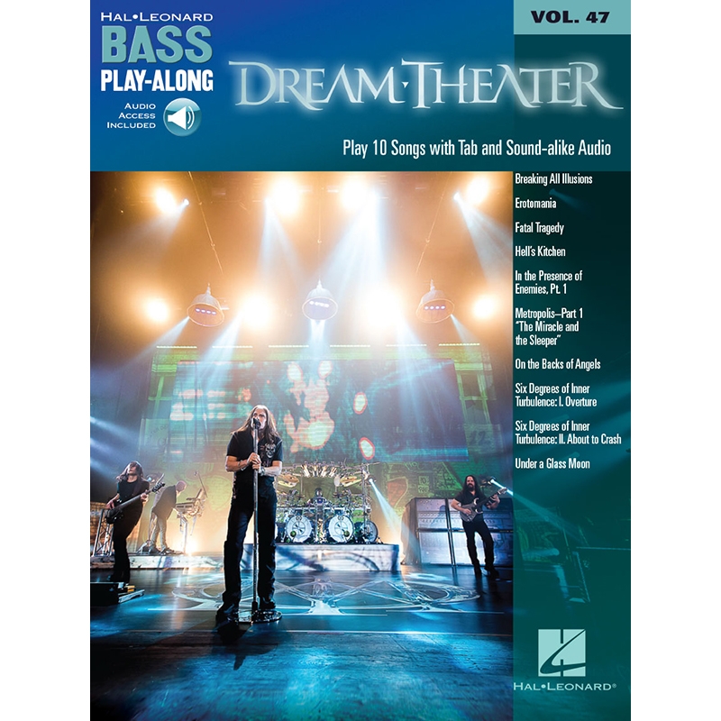 Dream Theater (Bass Play-Along)드림 씨어터 베이스 타브 악보 (온라인 음원 포함)[00111940]