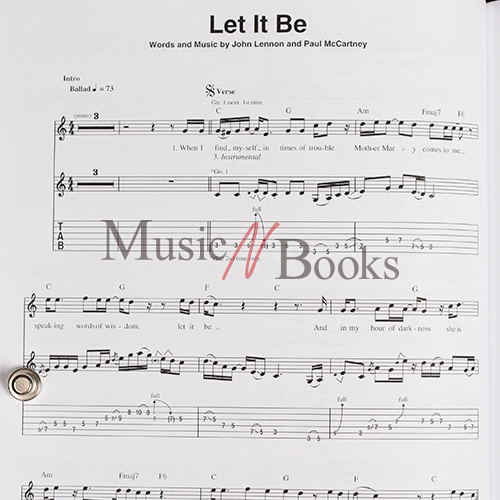 Beatles - Let It Be (Guitar TAB)비틀즈 기타 타브 악보[00690482]*