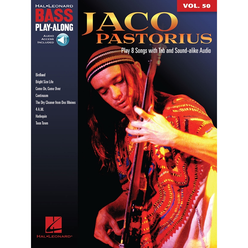 Jaco Pastorius (Bass Play-Along)자코 파스토리우스 베이스 타브 악보 (온라인 음원 포함)[00128407]