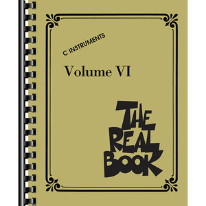 리얼북 6권 C키 The Real Book Volume 6 [00240534]