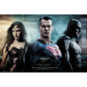 (할인) Batman vs Superman - City배트맨 대 슈퍼맨 포스터[FP3980]