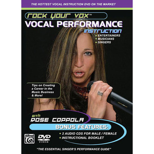 (할인) Rock Your Vox: Vocal Performance Instruction 레슨 DVD[00-25915]