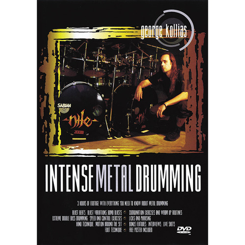 (할인) George Kollias - Intense Metal Drumming 조지 콜리아스 드럼 레슨 DVD[14037653]