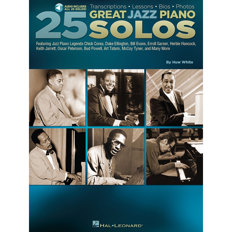 25 재즈 피아노 솔로 악보 겸 교재 (온라인 음원 포함) 25 Great Jazz Piano Solos [00129700]