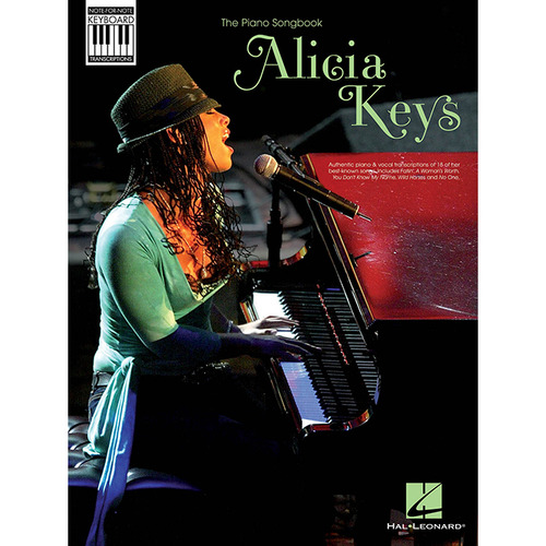 (할인) Alicia Keys - Keyboard Transcriptions앨리샤 키스 피아노 악보[00307096]