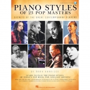 팝 마스터 23인의 피아노 스타일 악보 교재 (온라인 음원 포함) Piano Styles of 23 Pop Masters [00842705]