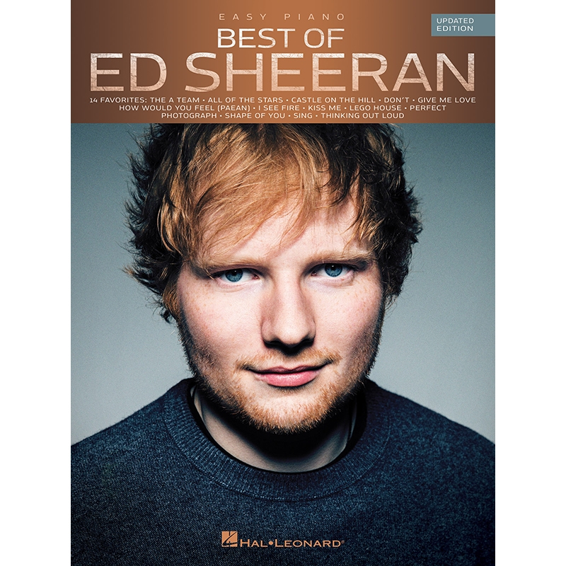 (할인) Ed Sheeran - Best of Ed Sheeran for Easy Piano에드 시런 베스트 쉬운 피아노 악보[00236098]