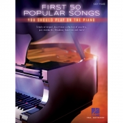 50개의 쉬운 팝 피아노 악보 First 50 Popular Songs You Should Play on the Piano [00131140]