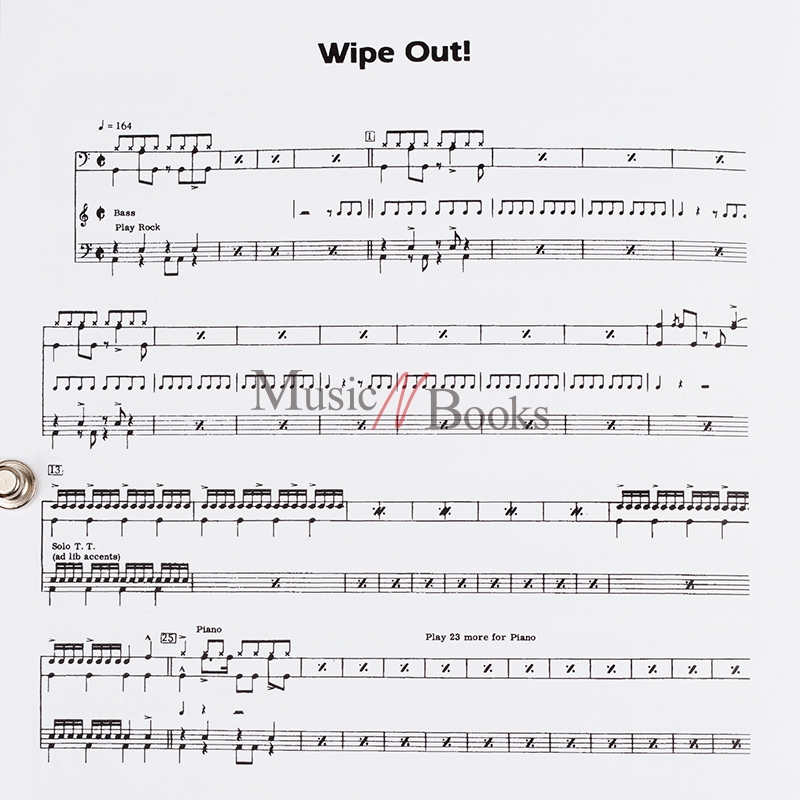 Wipe Out (Jim Chapin)와이프 아웃: 짐 체이픈 재즈 드럼 악보집[00400139]