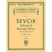 세프치크 바이올린 활쓰기 테크닉 op 2, 1권 Sevcik School of Bowing Technics Book 1 [50258100]