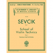 세프치크 바이올린 테크닉 1권 Op 1 악보 Sevcik The School of Violin Technics [50256620]