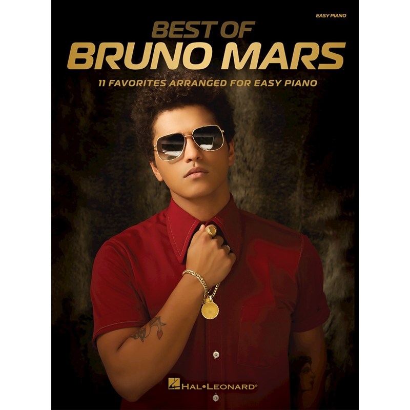 (할인) Bruno Mars - Best of Bruno Mars브루노 마스 베스트 쉬운 피아노 악보[00221887]