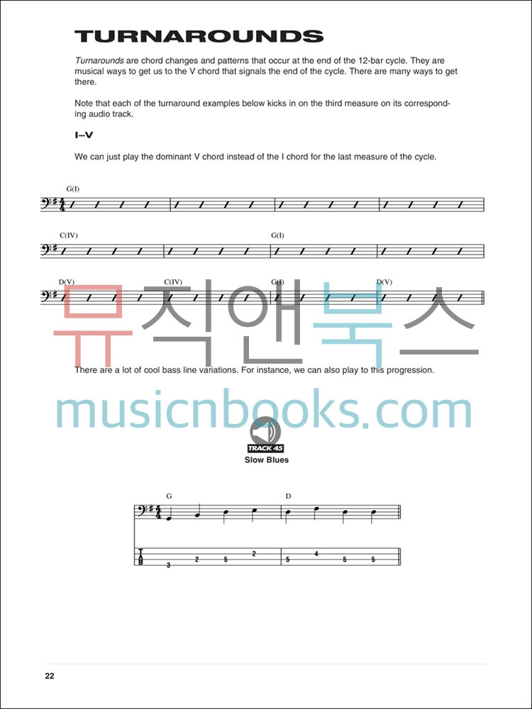 How to Play Blues Bass하우 투 플레이 블루스 베이스 교본[00260179]*