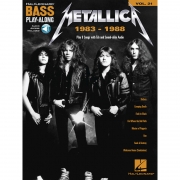 Metallica: 1983-1988 (Bass Play-Along)메탈리카 베이스 타브 악보집 (온라인 음원 포함)[00234338]