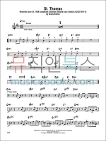 소니 롤린스 옴니북 B플랫 색소폰 솔로 악보 Sonny Rollins Omnibook B-flat [00232485]