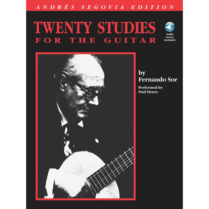 Andres Segovia - 20 Studies for the Guitar세고비아 - 20개의 클래식 기타 에뛰드 (온라인 음원 포함)[00695012]