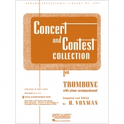 Concert and Contest Collection for Trombone트롬본을 위한 협주곡 모음집 (트롬본 솔로+피아노 반주)[04471800]