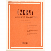 체르니 100 리코르디 피아노 악보 Czerny 100 Progressive Exercises Op 139 [50086590]