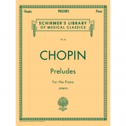 쇼팽 프렐류드 피아노 악보 Chopin Preludes [50252250] Schirmer