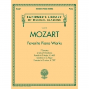 모차르트 피아노 작품집 Favorite Piano Works [50498599] Schirmer