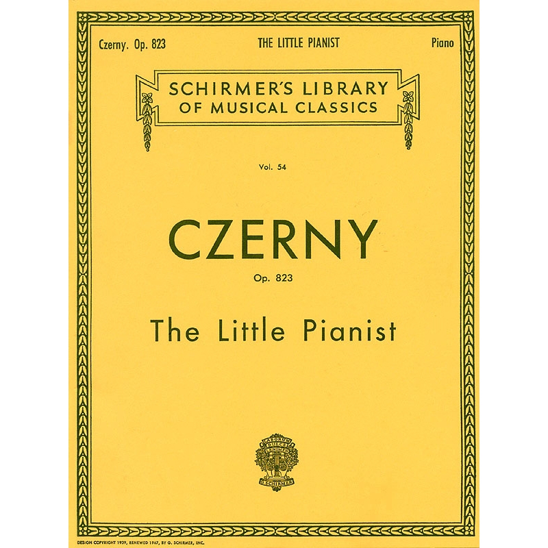 체르니 리틀 피아니스트 op 823 Czerny The Little Pianist [50252390]