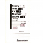 (할인) General Guide For Drawbar Organs 드로우바 해먼드 오르간 가이드 매뉴얼 [00210010]