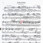 클레멘티 6개의 소나티네 쉬머 피아노 악보 Clementi Six Sonatinas op 36 [50256450]