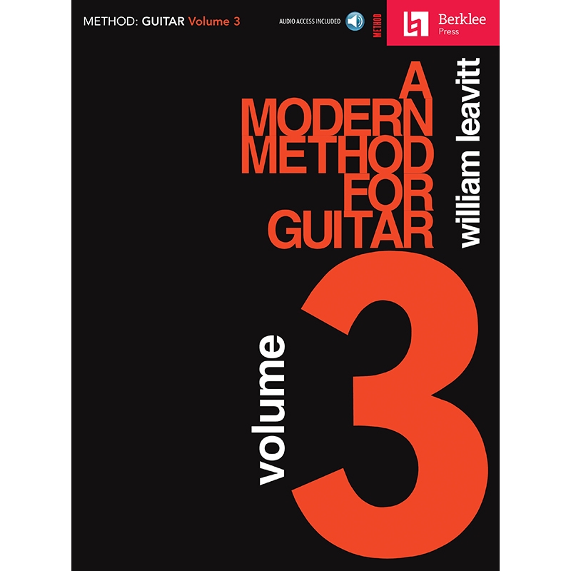 버클리 기타 교재 (온라인 음원 포함) A Modern Method For Guitar Volume 3 [00292989] Berklee