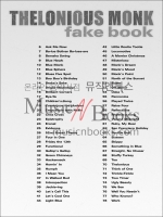 (할인) Thelonious Monk Fake Book델로니어스 몽크 페이크 북 (리드 시트 악보집)[00672495]