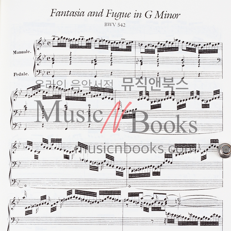 바흐 오르간 작품집 Bach Toccatas Fantasias Passacaglia and Other Works for Organ [06-254038]