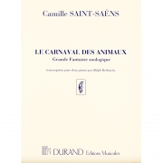 생상스 동물의 사육제 피아노 듀엣 악보 Le Carnaval Des Animaux (2 Piano 4 Hands) 듀랑 Durand [50560447]