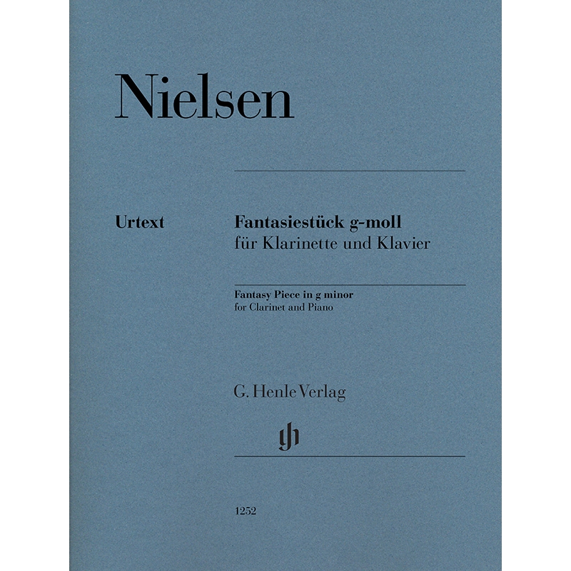 헨레 닐센 클라리넷과 피아노를 위한 환상곡 g단조 [HN1252] Henle 원전 악보