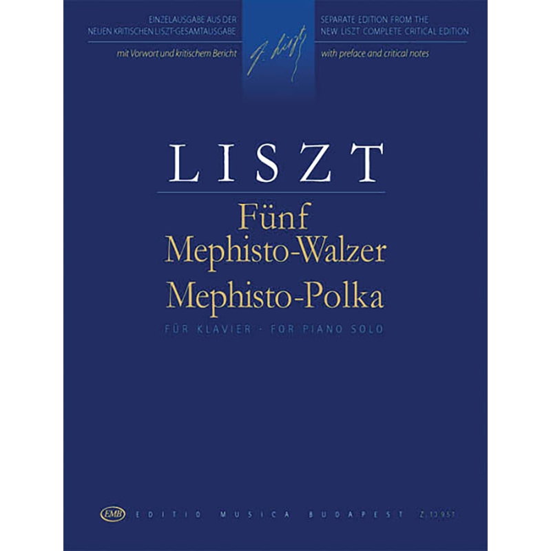 리스트 메피스토 왈츠와 폴카 부다페스트 피아노 악보 Liszt [50511491]