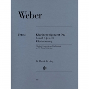 헨레 베버 클라리넷 협주곡 1번 op 73 [HN731] Henle 정식수입 원전 악보