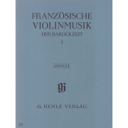 헨레 바로크 시대의 프랑스 바이올린 음악 1권 [HN352] Henle 정식수입 악보