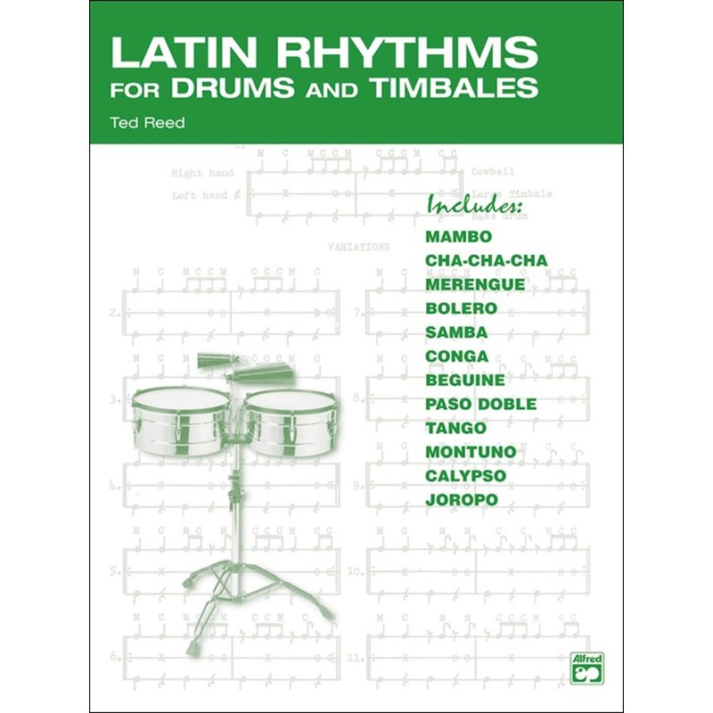 Latin Rhythms for Drums and Timbales팀발레스와 드럼을 위한 라틴 리듬 교본[00-17312]*