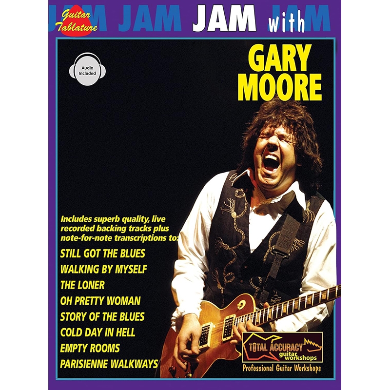 게리 무어 기타 타브 악보 (온라인 음원 포함) Jam with Gary Moore [12-0571527183]