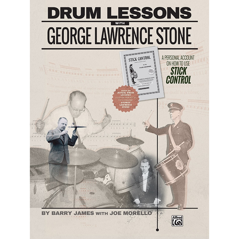 Drum Lessons with George Lawrence Stone (Stick Control)조지 로렌스 스톤과 함께하는 드럼 레슨 (스틱 컨트롤 부교재)[00-48598]*