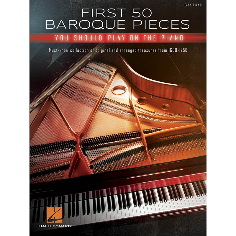 50개의 쉬운 바로크 시대 피아노 악보 First 50 Baroque Pieces You Should Play On Piano [00291453]