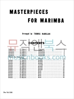 Masterpieces for Marimba마림바를 위한 바로크 음악 선곡집[00-PROBK01202]*