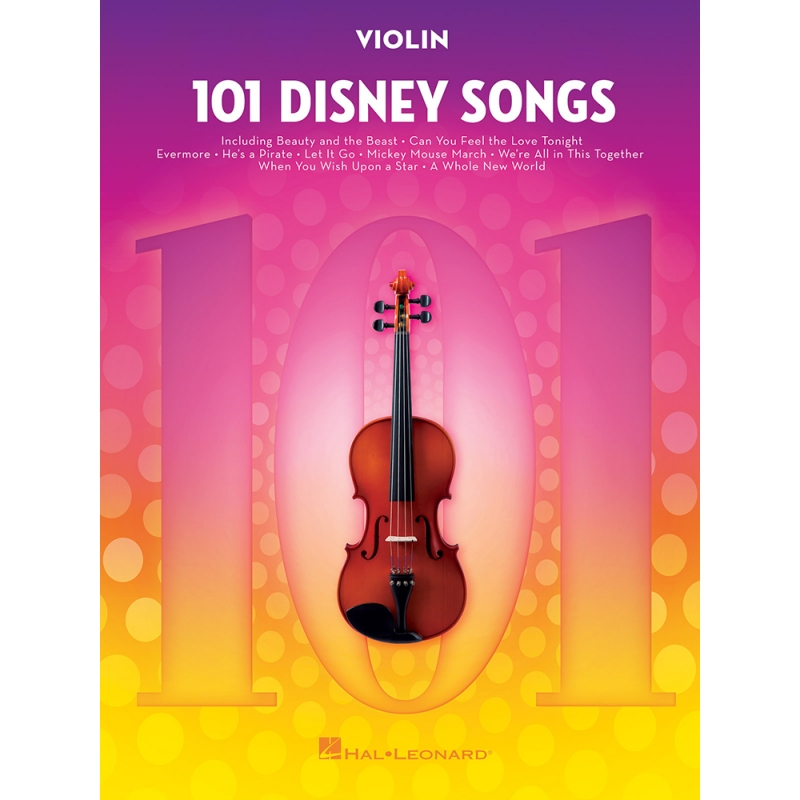 101개의 디즈니 바이올린 악보 101 Disney Songs for Violin [00244121]