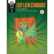 (할인) Alfred Jazz Easy Play-Along Series, Vol. 3: Easy Latin Standards알프레드 이지 재즈 스탠다드 악보집 3권 (라틴 재즈, 반주 음원 MP3 CD 포함)[00-38956]*