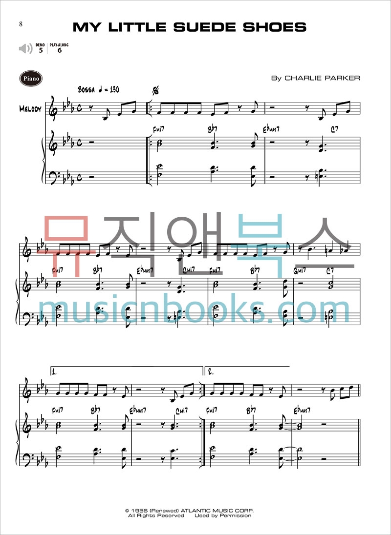 알프레드 이지 재즈 스탠다드 악보 1권 (온라인 반주 음원 포함) [00-36084] Alfred Jazz Easy Play-Along 1