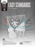 알프레드 이지 재즈 스탠다드 악보 1권 (온라인 반주 음원 포함) [00-36084] Alfred Jazz Easy Play-Along 1