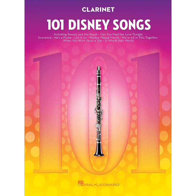 101개의 디즈니 클라리넷 악보 101 Disney Songs for Clarinet [00244106]