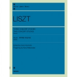 리스트 연주회용 연습곡집 Liszt Three Concert Studies, Two Concert Studies [9865573]