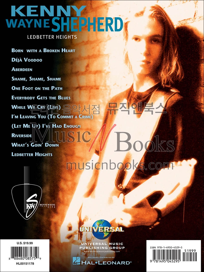 케니 웨인 셰퍼드 기타 타브 악보 Kenny Wayne Shepherd Ledbetter Heights [00151178]